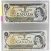 Image 1 : TWO 1973 UNCIRCULATED $1 DOLLAR BILLS IN