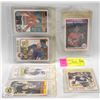 Image 1 : ESTATE SHEET OF 6 VINTAGE 1980'S HOCKEY