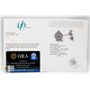 Image 2 : #2436-2.00 CT TW CT GRA CERTIFIED ROUND BRILLIANT
