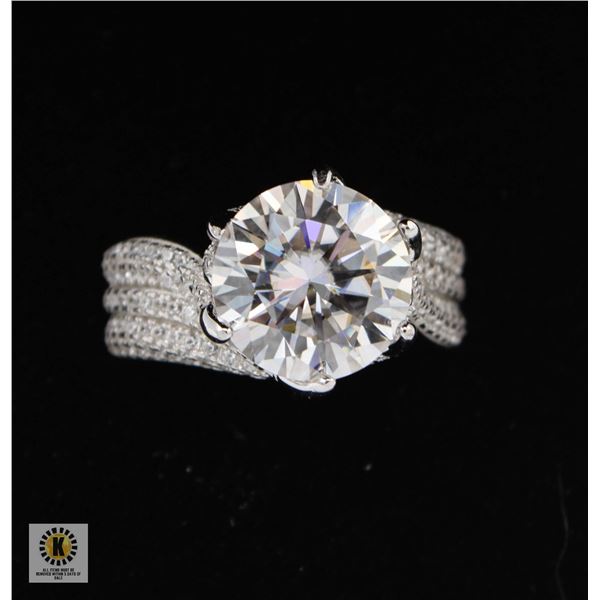 #2418-5.00 CT GRA CERTIFIED ROUND BRILLIANT CUT