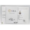 Image 2 : #2431-1.00 CT GRA CERTIFIED ROUND BRILLIANT CUT