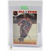 Image 1 : WAYNE GRETZKY ALL STAR 1985 86 TOPPS