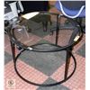 Image 1 : NEW ASSEMBLED ABOXOO GLASS TABLE