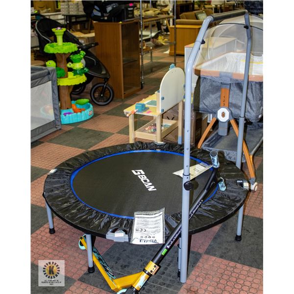 NEW ASSEMBLED BCAN TRAMPOLINE
