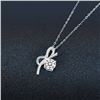 Image 3 : 1 CT GRA CERTIFIED ROUND BRILLIANT 925S NECKLACE
