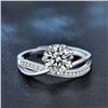 Image 3 : 1 CT GRA CERTIFIED ROUND BRILLIANT MOISSANITE