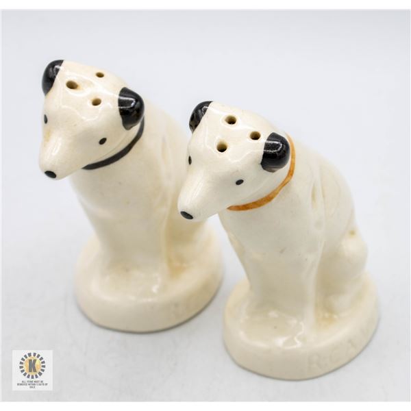 RCA VICTOR "NIPPER" SALT & PEPPER