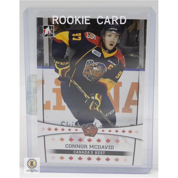 2013 CONNOR MCDAVID PRE-ROOKIE CARD