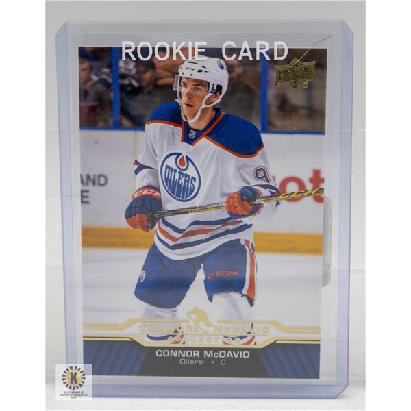 2015 CONNOR MCDAVID ROOKIE CARD