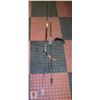 Image 1 : 2 AFRICAN SPEARS:5 FT, W HAIR/LEATHER TIP COVERS