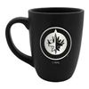 NEW 14 OZ WINNIPEG JETS BLACK COFFEE MUG