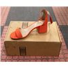 Image 1 : NEW THE DROP 7.5 ORANGE HEELS