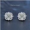 Image 1 : 1 CT GRA CERTIFIED CLOVER STYLE ROUND BRILLIANT