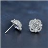 Image 2 : 1 CT GRA CERTIFIED CLOVER STYLE ROUND BRILLIANT