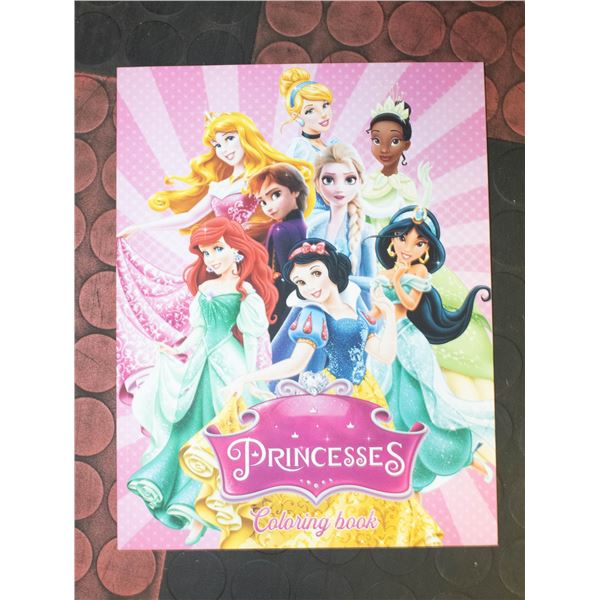 NEW PRINCESSES COLOURING BOOK