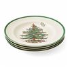 Image 1 : NEW 4 PIECE CHRISTMAS DINNER PLATES 10.5"
