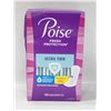 Image 1 : NEW 48 POISE PADS ULTRA THIN 4 REGULAR