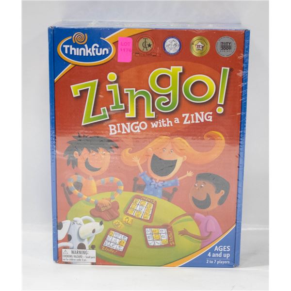 THINKFUN ZINGO BINGO GAME