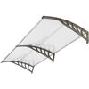 Image 1 : NEW 80 X 40" EXTERIOR AWNING KIT WITH PLEX-GLASS
