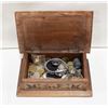 Image 1 : ESTATEEN CARVED WOOD BOX WITH