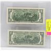 Image 2 : 2X$2 NOTES REPETERS 44007300-44007700