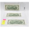 Image 2 : 3 CONSECUTIVE $2 NOTED G43611778-779-780