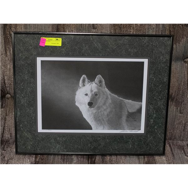 FRAMED WOLF 16.5" X 20.5"