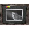 Image 1 : FRAMED WOLF 16.5" X 20.5"