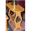 Image 1 : OVAL SIDE TABLE H-23.5" W-13" L-28"