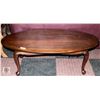 Image 1 : OVAL COFFEE TABLE H-16" W-26" L-48"