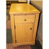 Image 1 : OAK SOLID WOOD CABINET WITH FOLD DOWN/FOLD OUT
