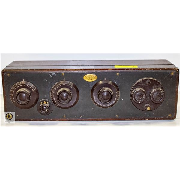 ATWATER KENT MODEL 20 NO TUBES 1924