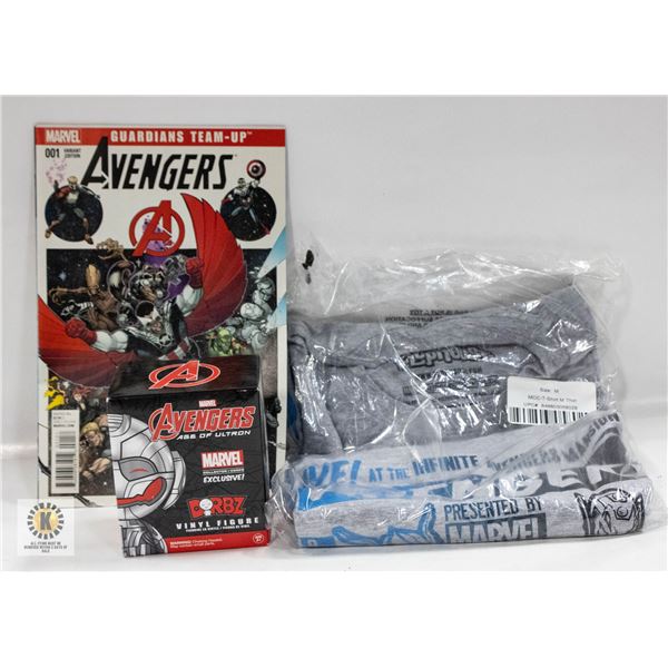 NEW AVENGER'S COMIC T-SHIRT FIGURE SIZE M