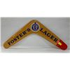 Image 1 : FOSTER'S LAGER WOOD SIGN 17 INCHES X 36 INCHES