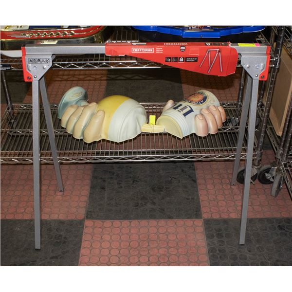 BRAND NEW CRAFTSMAN METAL SAW HORSE