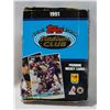 Image 1 : 1991 TOPPS STADIUM CLUB - OPENED BOX WITH 3