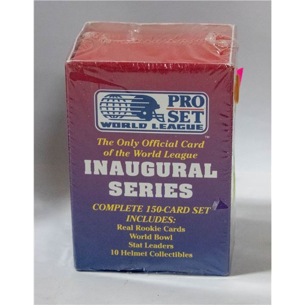SEALED BOX OF PROSET INAUGURAL SERIES FOOTBALL 91