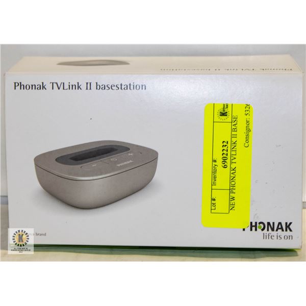 NEW PHONAK TVLINK II BASE