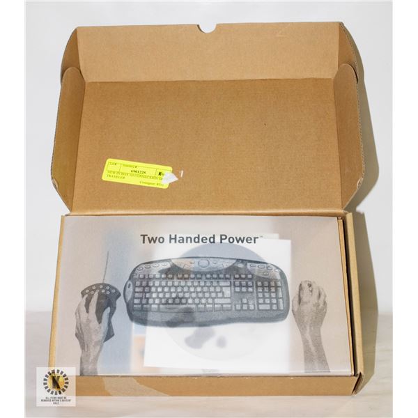 NEW IN BOX PORTABLE KEYBOARD + MOUSE COMBO
