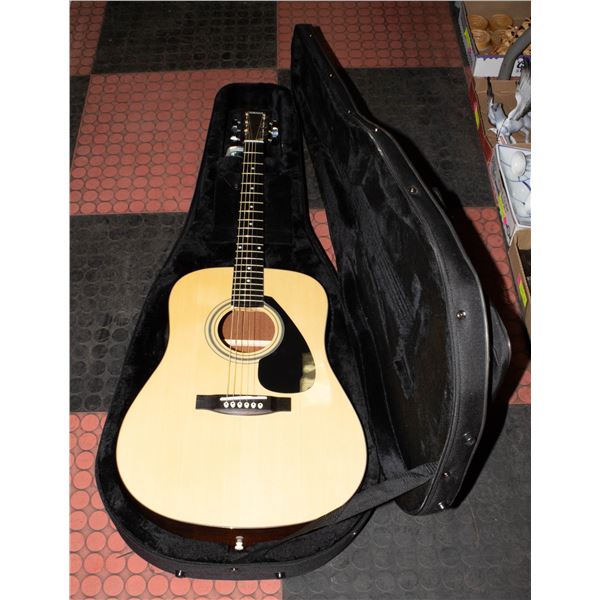 YAMAHA FD01 2000'S NATURAL GUITAR WITH FENDER