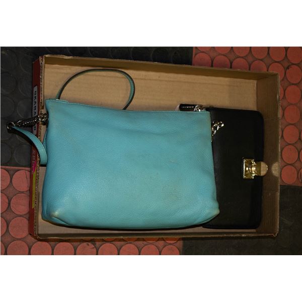 GENUINE MICHAEL KORS SKY BLUE CROSS BODY