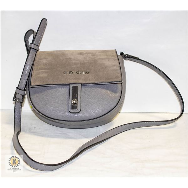 GENUINE GUESS CROSSBODY CHARCOAL GREY