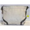 Image 1 : GENUINE COACH LEATHER HANGBAG/PURSE OFF-WHITE COL.