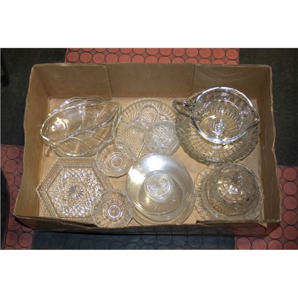 ESTATE CRYSTAL/GLASS SERVING WARE