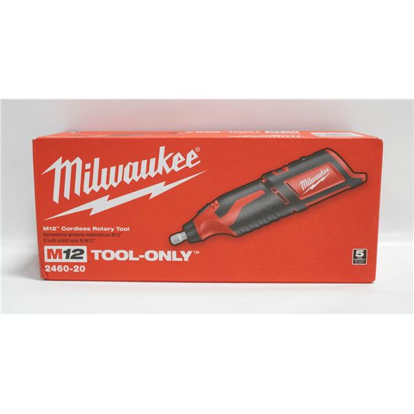 NEW MILWAUKEE M12 BRUSHLESS ROTARY/GRINDER