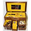 Image 1 : ESTATE BROWN WOOD MUSIC JEWELLERY BOX WITH