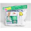 Image 1 : ANKLE SOCKS WHITE 6-12 SIZE 6-PACK FRUIT OF