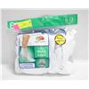Image 1 : ANKLE SOCKS WHITE 6-12 SIZE 6-PACK FRUIT OF