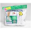 Image 1 : ANKLE SOCKS WHITE 6-12 SIZE 6-PACK FRUIT OF