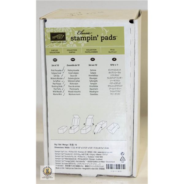 BOX OF CANDLE MAKING INK PADS